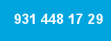 931 448 17 29 931 448 17 29